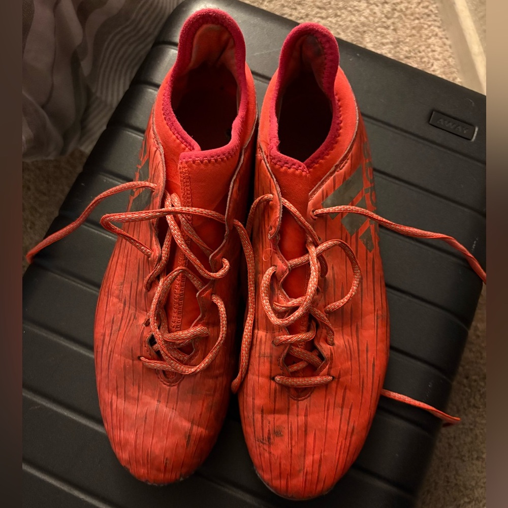 adidas Orange cleats